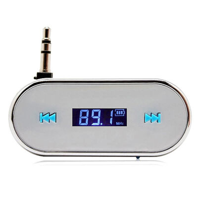 

MyMei 3.5mm Wireless In-Car Handsfree Audio Music Stereo FM Transmitter for Smartphone