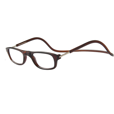 

Любовь (LianSan) очки для чтения мужской бренд магнит висит шея мода портативные женщины, читая старые светлые очки 6000 300 градусов коричневый