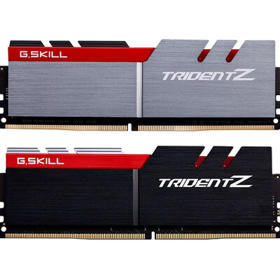 

GSkill Trident Z Series DDR4 3000 Frequency 16G 8G × 2 Set Desktop Memory Jaguar Silver