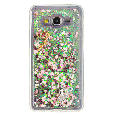 

Dynamic Quicksand Glitter Liquid Soft TPU Case Cover For SAMSUNG G530