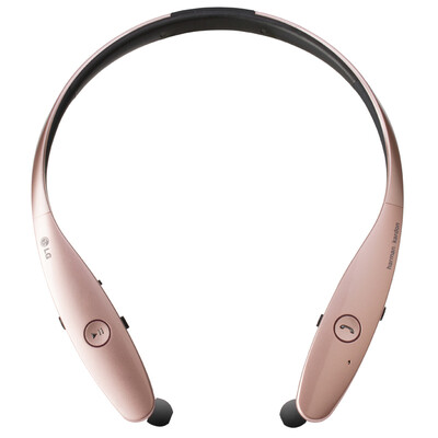 

LG HBS-900 Bluetooth-гарнитура Спортивная гарнитура Телефонная гарнитура Воротник-вкладыши Harman Kardon Аудиотехника Callable Rose Gold