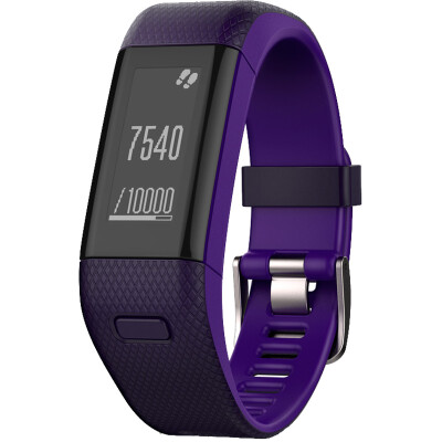 

GARMIN) vivosmart HR dark blue intelligent optical heart rate watch heart rate real-time monitoring automatic sleep monitoring call reminder movement Bluetooth watch pedometer