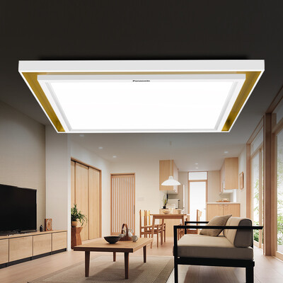 

Panasonic Panasonic LED ceiling lamp living room bedroom lighting three sections of the main auxiliary lighting palace song HHLA5057 79W