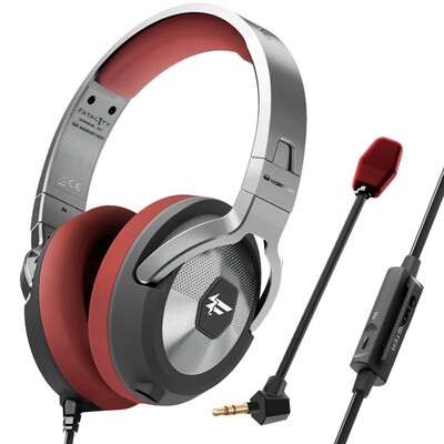 

Monster Fatal1ty FXM100 headset earphone headset surround sound competition equipment with headset computer headset black