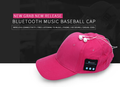 

Elegance Summer Sport Bluetooth Hat Baseball Cap Wireless Smart Music Hat Speaker Bluetooth Cap with mic for phone