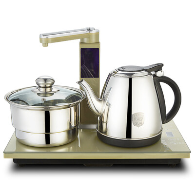 

QLT automatic kettle pump electric tea tray 304 stainless steel electric kettle tea set QLT-T1210NB