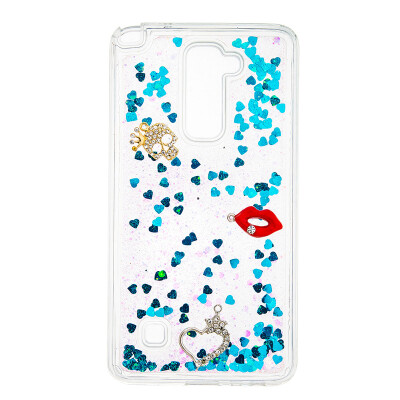 

Dynamic Quicksand Glitter Liquid Soft TPU Case Cover For LG LS775