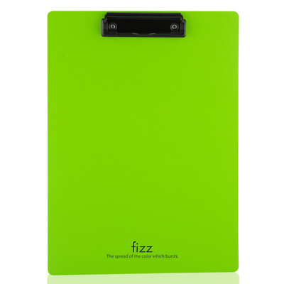 

Guangbo GuangBo high-quality A4 thick PP writing board clip file board folder Feiz green A6383