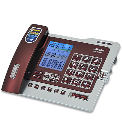 

SinoNet (CHINO-E) G026 Caller ID / Free Battery / Blacklist Function Telephone Station Machine Office / Home Landline Phone / Fixed Phone Landplane Purple