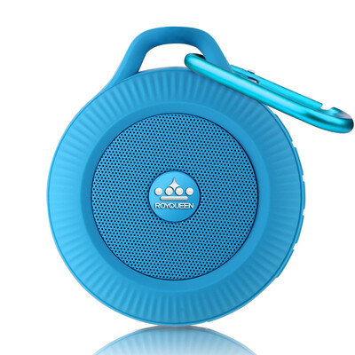 

Длинный Цинь (ROYQUEEN) T350 портативного Bluetooth динамика карты стерео мини-сабвуфер беспроводной динамик громкой связи телефон на открытом воздухе три анти-звук синей пустыни