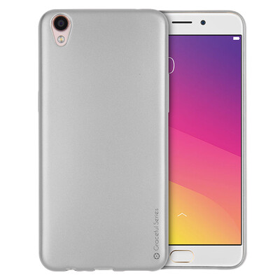 

Cool Le Feng OPPOR9plus Case Protection Case Silicone Soft Shell All-Inclined Case Anti-Breaking Case For oppo r9 ​​plus Earl Series - Gray