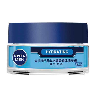 

NIVEA Men's Water Deep Moisturizer 50 г (Увлажняющий и увлажняющий лосьон для ухода за кожей лица для мужчин)