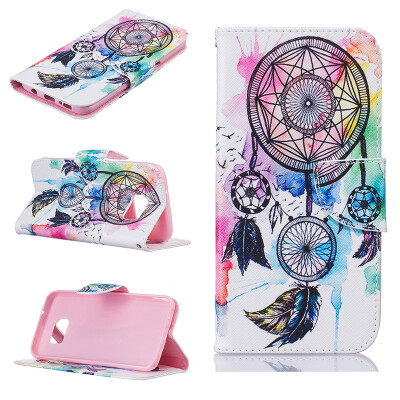 

Dreamcatcher Design PU Leather Flip Cover Wallet Card Holder Case for SAMSUNG GALAXY S7 Edge