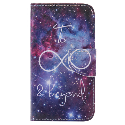 

Starry Sky Design PU Leather Flip Cover Wallet Card Holder Case for NOKIA 640