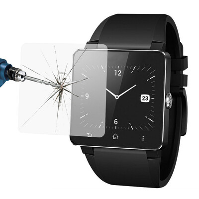 

02mm Premium Tempered Glass Film Screen Protector For Sony SmartWatch 2 SW2