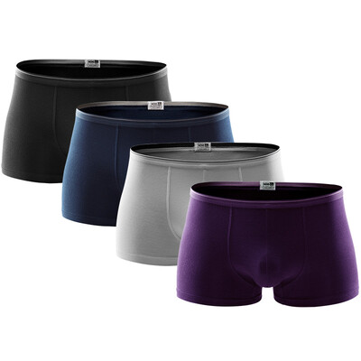 

Heng Yuen Cheung men&39s underwear in the waist solid color underwear male 4 gift box installed  code