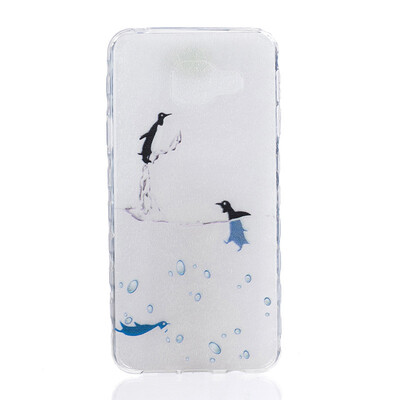 

Small dolphins Pattern Soft Thin TPU Rubber Silicone Gel Case Cover for SAMSUNG GALAXY A3 2016A310
