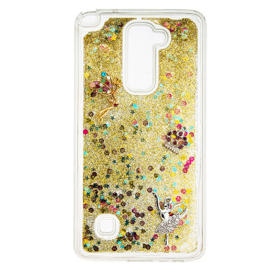 

Dynamic Quicksand Glitter Liquid Soft TPU Case Cover For LG LS775