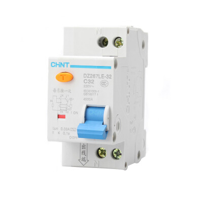 

Zhengtai (CHNT) air switch home leakage protection switch circuit breaker double into double out 32A DZ267LE