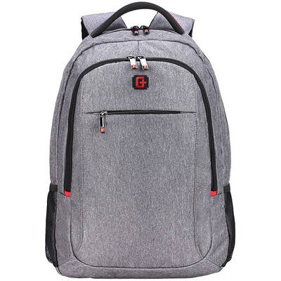 

SWISSGEAR Shoulder Bag Shockproof Cotton / Napkin Notebook Shoulder Computer Bag 14.6 "Men & Women Business Casual Backpack Bag SA-7719IV Gray