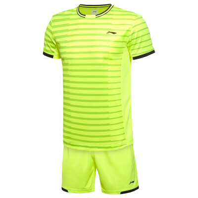 

【Jingdong Supermarket】 Li Ning LI-NING AATL039-2 Badminton Men's Team Matching Package Fluorescent Green