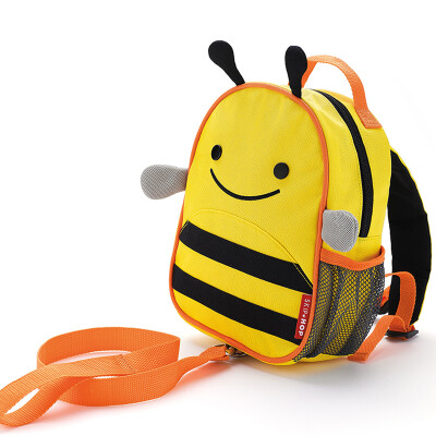 

SKIP HOP zoo-let mini backpack with anti-lost belt cartoon pattern shoulder bag kindergarten children&39s bag - small bee 1-4 years old