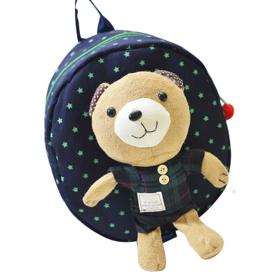 

Kids School Bags For Nursery Children Backpack Removable Anti-Lost Kids School Backpack With Doll Bear560029