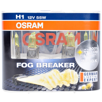 

Osram (OSRAM) fog Walker H16 yellow light bulb headlamp bulb fog lamp bulb halogen lamp [brightening 60%, color temperature 2600K] 12V19W