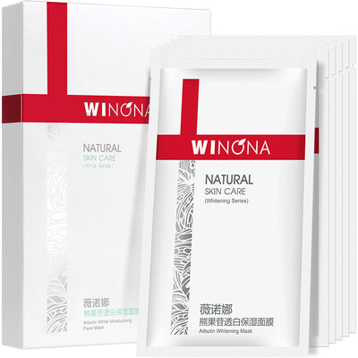 

Winona Arbutin Whitening Moisturizing Mask 20ml paste 6 stickers fill the water white sweep dark yellow brightening color