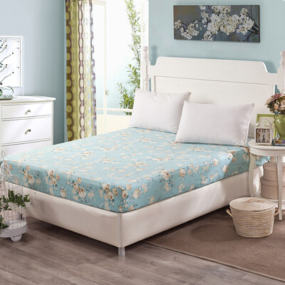 

Italianman bed linen cotton bedding cotton non-slip mattress protective bed bedspread bed sheets 150 200 25cm garden holiday