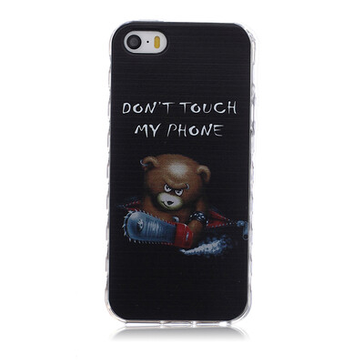 

Bear Pattern Soft Thin TPU Rubber Silicone Gel Case Cover for IPHONE 55S5SE