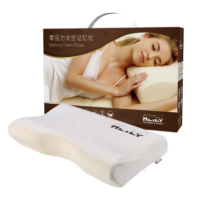 

MLILY cervical memory pillow slow resilience space memory cotton pillow pillow care neck pillow T4 two-way neck gel