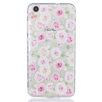 

More roses Pattern Soft Thin TPU Rubber Silicone Gel Case Cover for HUAWEI Honor 5AY6 II