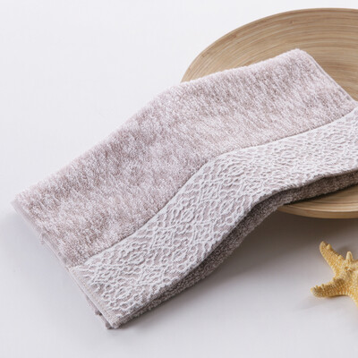 

Gold towel textile cotton slubs satin towel plain plain thicker heavier single 127g 70 34cm