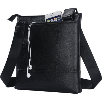 

Bopai Men&39s Bag Shoulder Bag Men&39s Messenger Bag Business Leather Fashion Casual Bag Black 711-004473