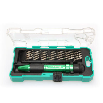 

Pro'skit SD-9828 Professional Modifier Screwdriver (58 pcs) IPHONE / MAC / IPAD Apple Series Dedicated Screwdriver Set