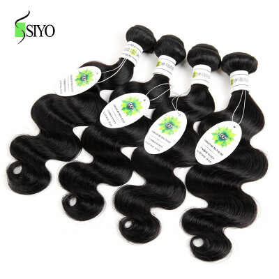 

Peruvian Virgin Hair Body Wave 4 Bundles Siyo Hair Products Peruvian Human Hair 7A Unprocessed Peruvian Body Wave Virgin Hair