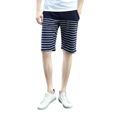 

Magicpower мужские случайные штаны blacklable моды серии полосатый случайные темно-синие шорты HFS15646 32