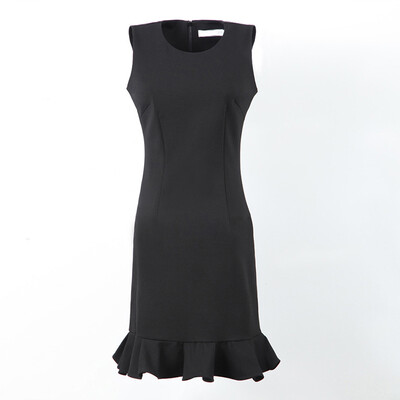 

Леди Феттье Корейское платье Slim Dress Trophy Dress 8606 Black S