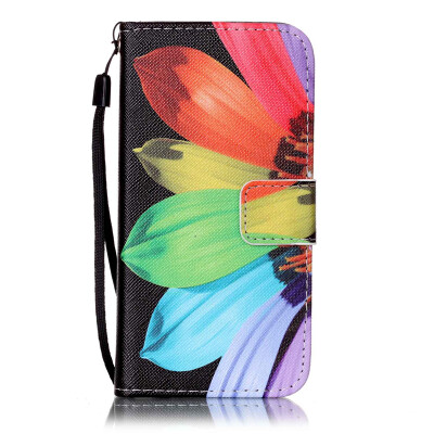 

Sunflower Design PU Leather Flip Cover Wallet Card Holder Case for IPHONE 7