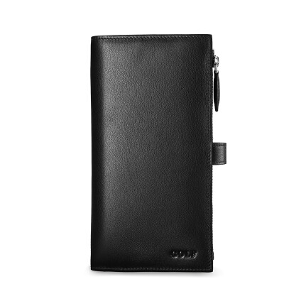 

Golf GOLF first layer leather leather case card bag multi-function wallet Q6BV94111J black