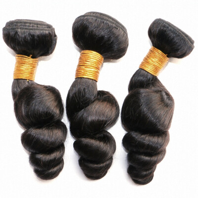 

Brazilian Virgin Hair Loose Wave 3 Bundles Human Hair Product Brazilian Curly Virgin Human Hair Loose Curly Brazilian Hair Weaving