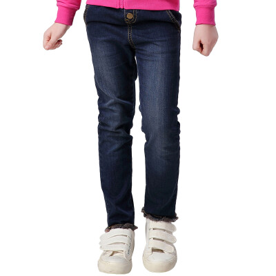 

Xin Song girls high waist Slim jeans in the children&39s spring&autumn cowboy casual trousers trousers E052B 12056