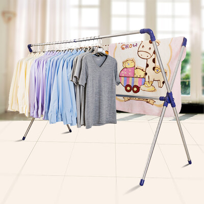 

Yunlei drying clothes rail stainless steel composite pipe X-type telescopic drying rack drying quilt rack drying rack 19093