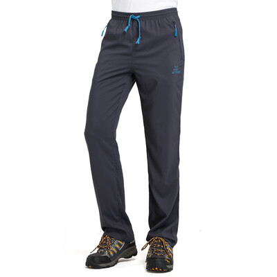 

TFO quick-drying pants ice-like slippery wire light breathable soft outdoor fast-drying exercise storage casual pants 721523 male models of deep gray blue L