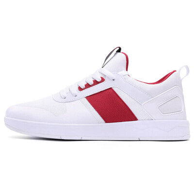 

Anta ANTA men&39s shoes 91648010-9 fashion stitching trend sports shoes comfortable low-heeled casual shoes Anta white red 445