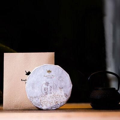 

Kungfu Pu'er Tea Mengku Ancient Mother Tree Snowy Mountain Cake 2016 100g Raw