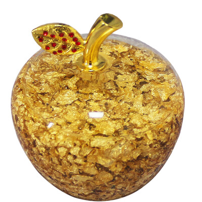 

Jingdong supermarket gold fire love small apple gold foil couple creative ornaments Valentine&39s Day gift wedding gift