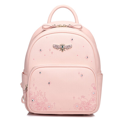 

European Fashion Jens STAR Women&39s Bag Shoulder Bag Trendy Korean Beyond College Wind Bag Leisure Backpack Female JS148 Sakura Powder