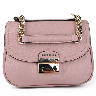 

Pierre Cardin Pierrecardin Women's Shoulder Bag Fashion Women's Handbag Mini Leather Shoulder Bag Small Bag P6C260021-24S Pink Purple